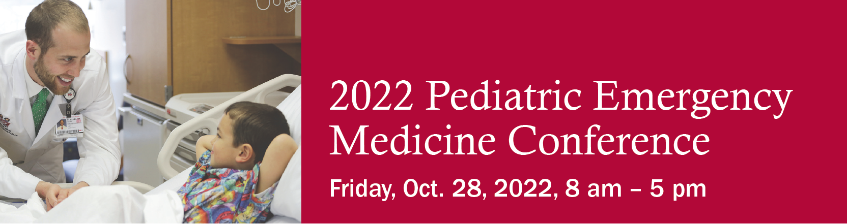2022 Pediatric Emergency Medicine Conference Banner